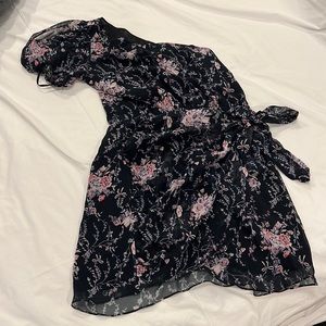 LoveShackFancy One Shoulder Dress